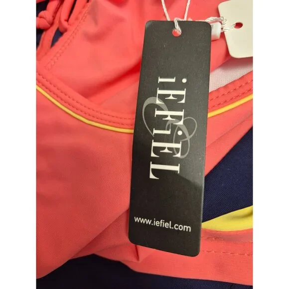 Pretty in Pink & Navy: The Perfect Tankini for Girls Size 14 iEFiEL - Picture 10 of 11